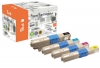 Peach combipakket, compatibel met  OKI 44469722-9804