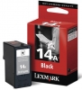 Original Ink Cartridge black  Lexmark No. 14A, 18C2080E