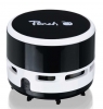 Peach Mini Staubsauger | batteriebetrieben (2x AA) | hohe Saugkraft | schwarz | PA105   