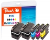 320065 - Pack combinado Plus de Peach compatible con LC-12E Brother
