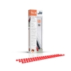 511154 - Peach Binderücken 6mm, für 25 Blatt A4, rot, 1000 Stück, PB4060-03 HP